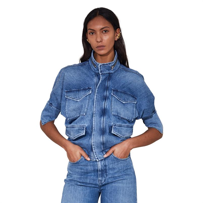 3X1 blouses safari shirt