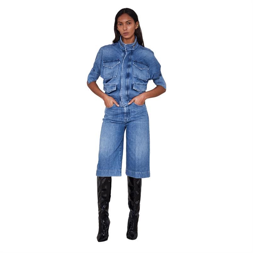 3X1 blouses safari shirt