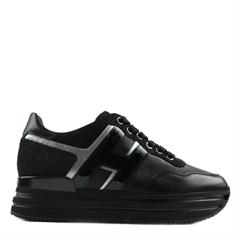 HOGAN sneakers midi h222 zwart