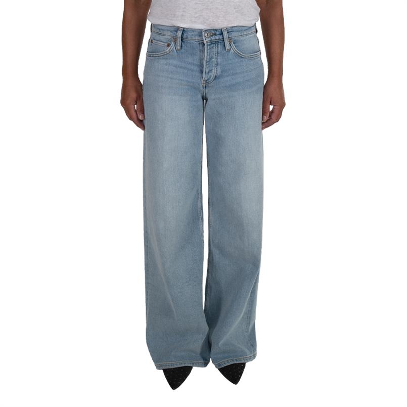 RE/DONE broeken mid rise wide l