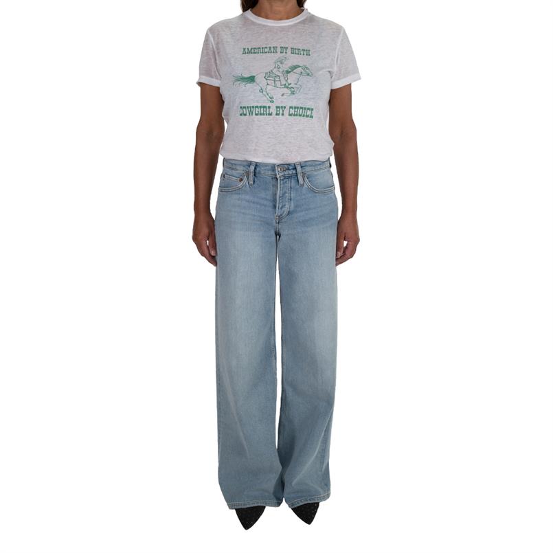 RE/DONE broeken mid rise wide l