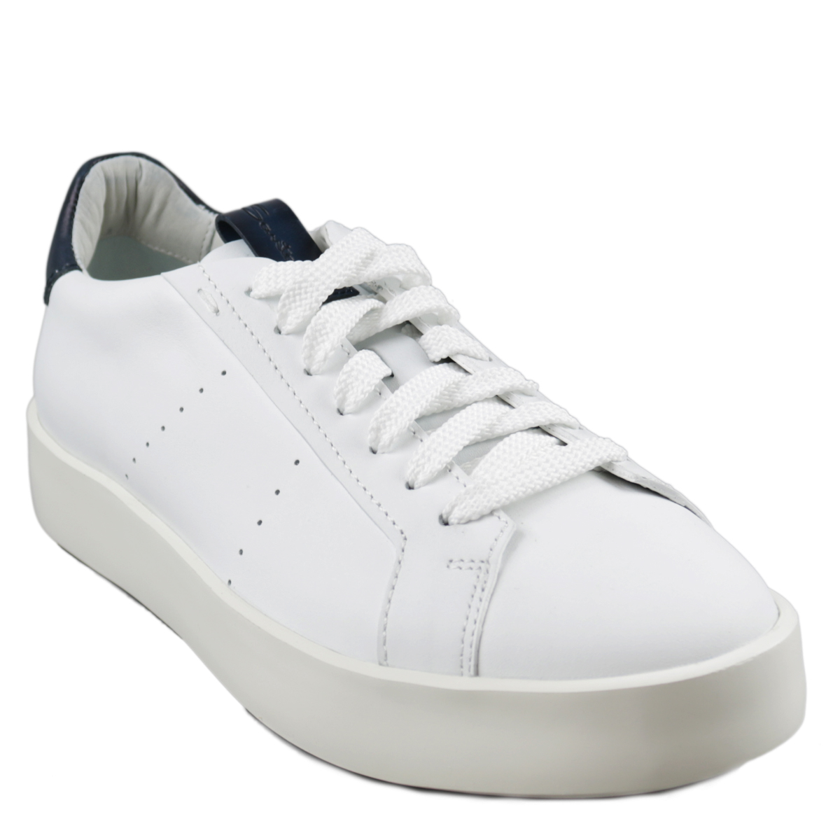 Santoni Dames Sneakers Wit Led/met Sneaker Dz | motionmasters.in